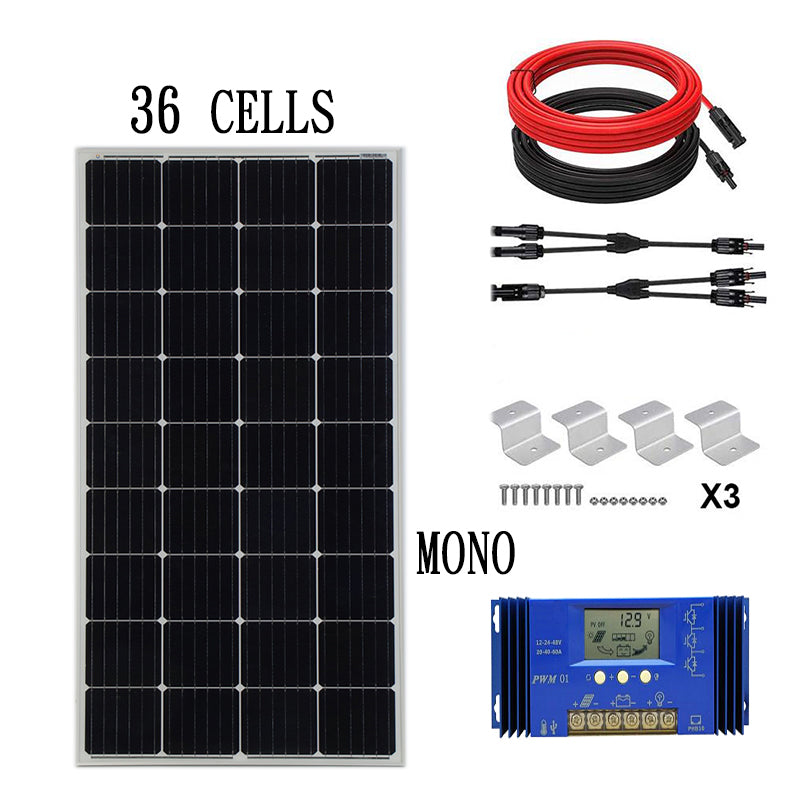 760W 12V MONO SOLAR PANEL Kit